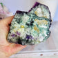 Stunning Natural Large 13cm Rough Rainbow Fluorite Specimen From Argentina