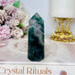 Green Fluorite Tower 8cm
