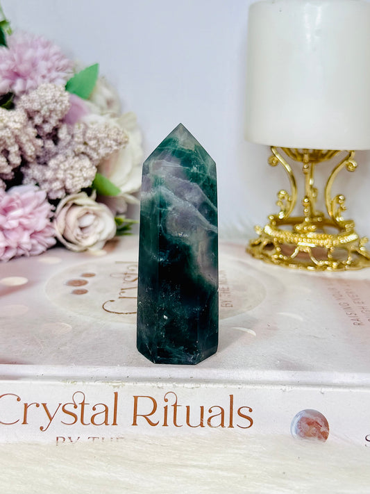 Green Fluorite Tower 8cm