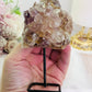 Druzy Pink Amethyst Cluster On Stand 12cm