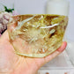 ✨ SALE ✨ Large Citrine Freeform Full of Rainbows 11cm 402g