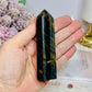 Blue Tigers Eye Tower 10cm