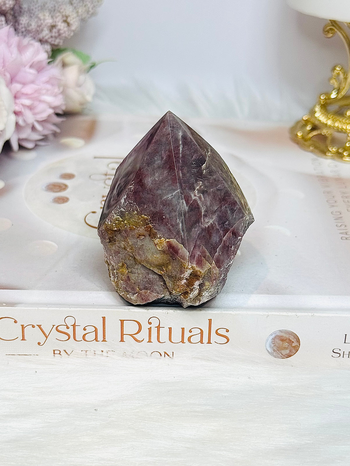 Lepidolite Polished Top 173g