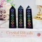 Chakra Engraved Black Obsidian Towers 7cm Now $10 each