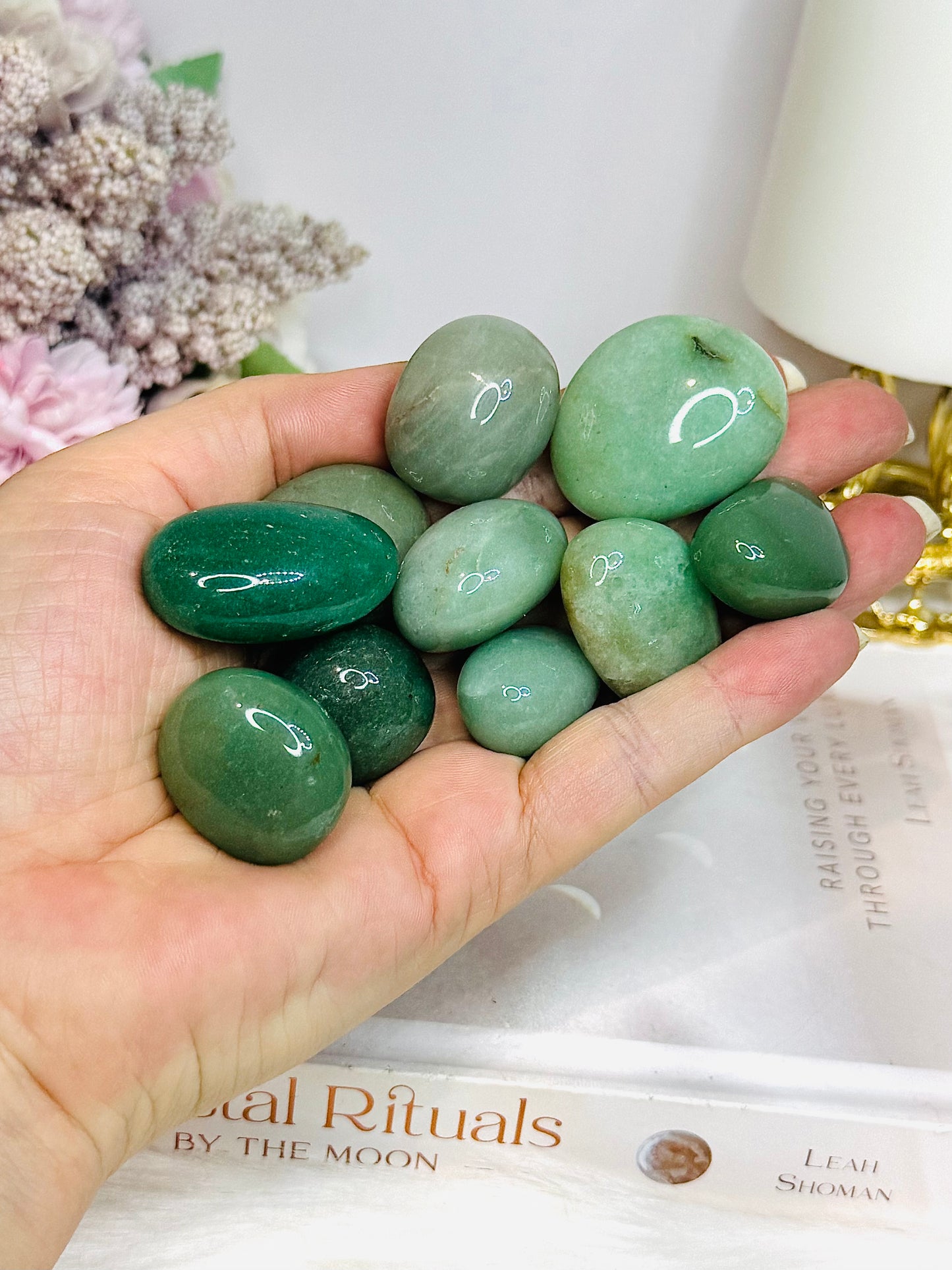 Green Aventurine Tumble Stones $4 each