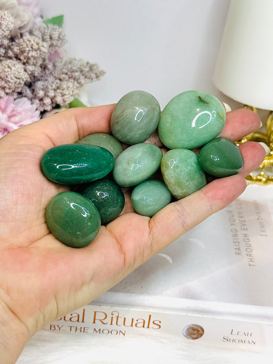 Green Aventurine Tumble Stones $4 each