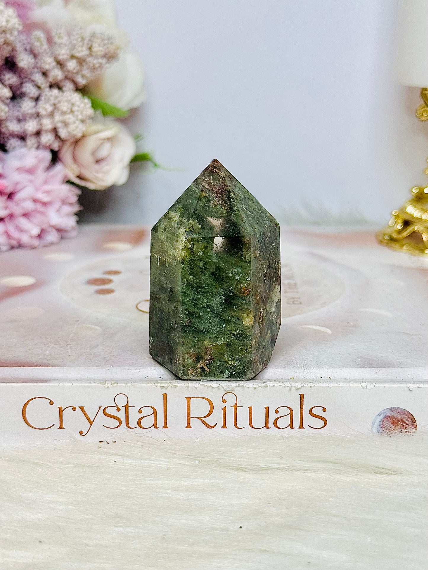 Garden Quartz | Lodolite Chunky Tower 6cm