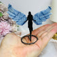 Blue Aventurine Angel Wings 9cm