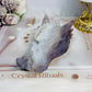 Large Druzy Agate Carved Dragon Head 11cm