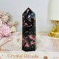 Chunky Large Rhodonite Tower 11cm 286g
