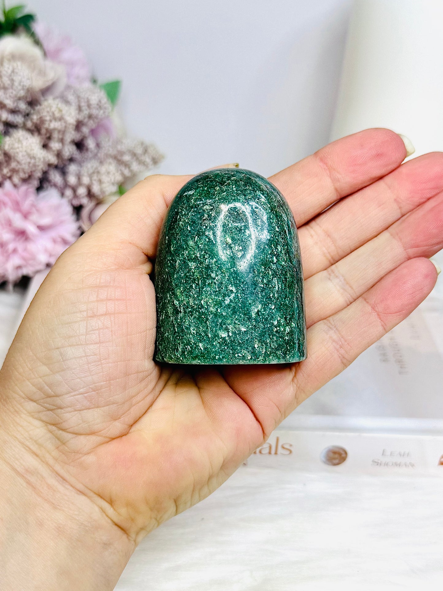 Natural Green Emerald In Mica Freeform 143g