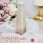 Perfect 10cm Pink Amethyst Obelisk | Tower from Brazil