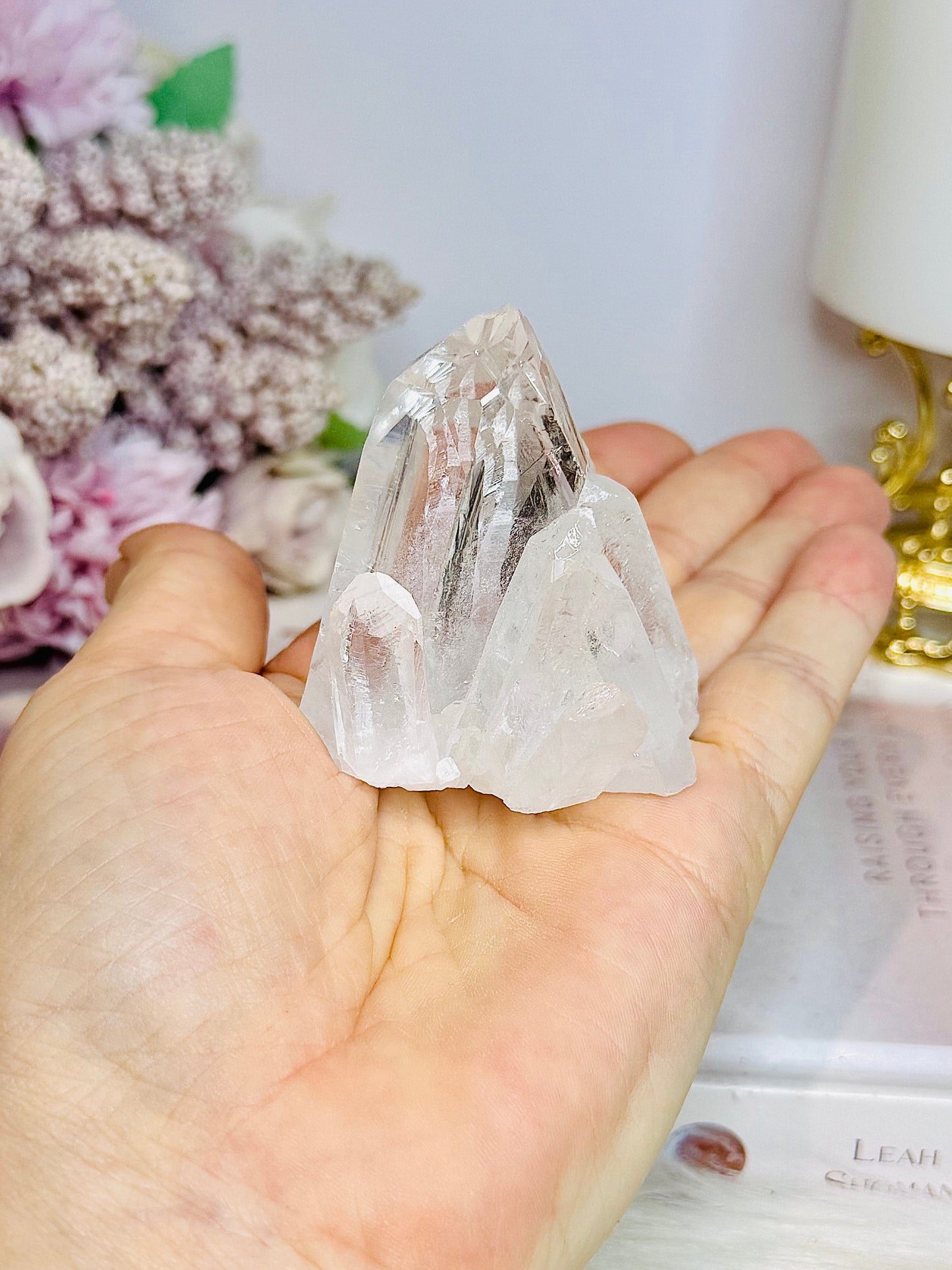 High Grade Clear Quartz Cluster 100g