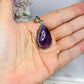 Amethyst Sterling Silver Pendant in Gift Bag