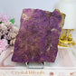 Large Natural Purpurite Slab on Stand 561g