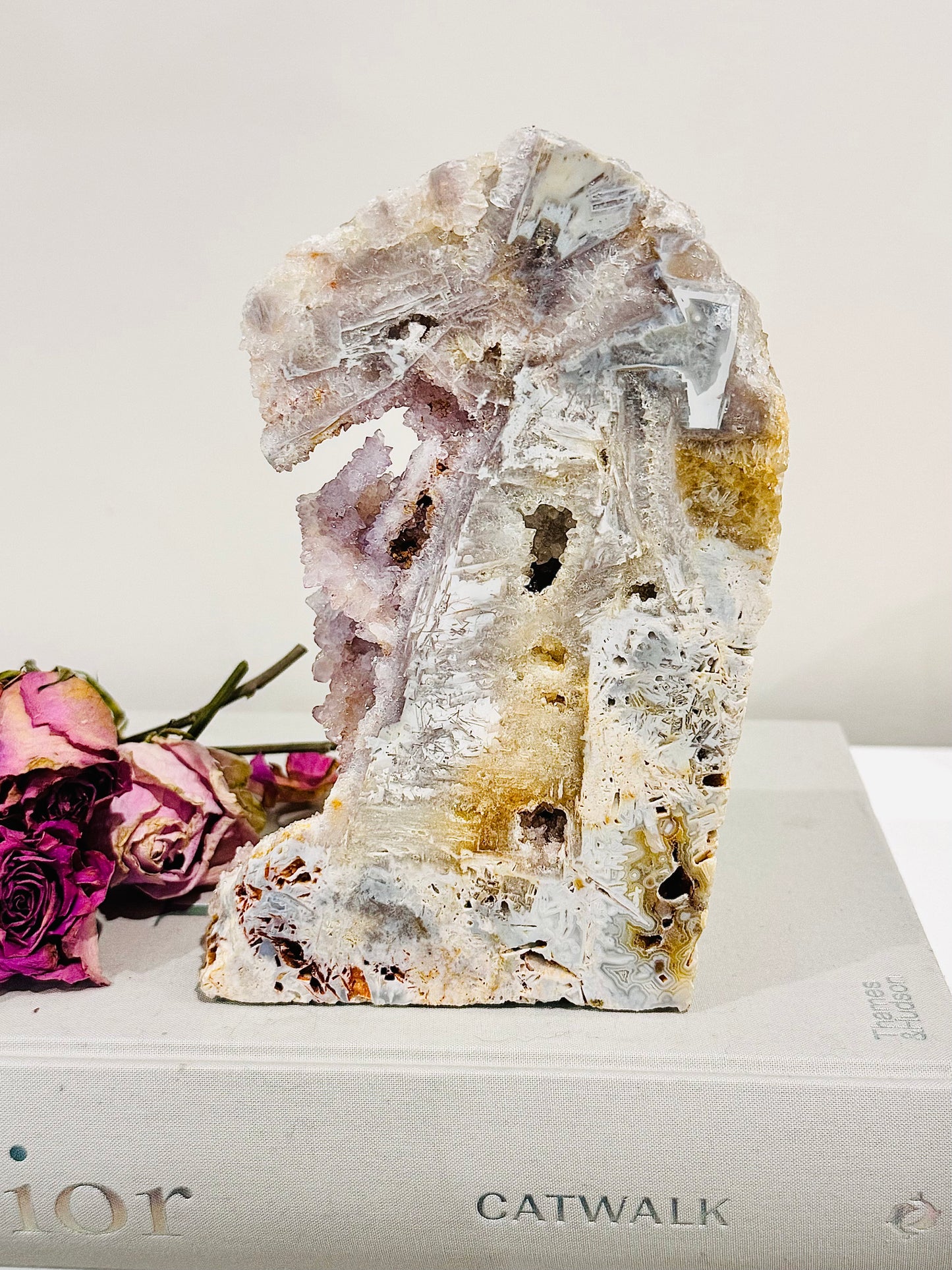 Incredible & Unique Large Pink Amethyst Freeform 19cm 1.42KG