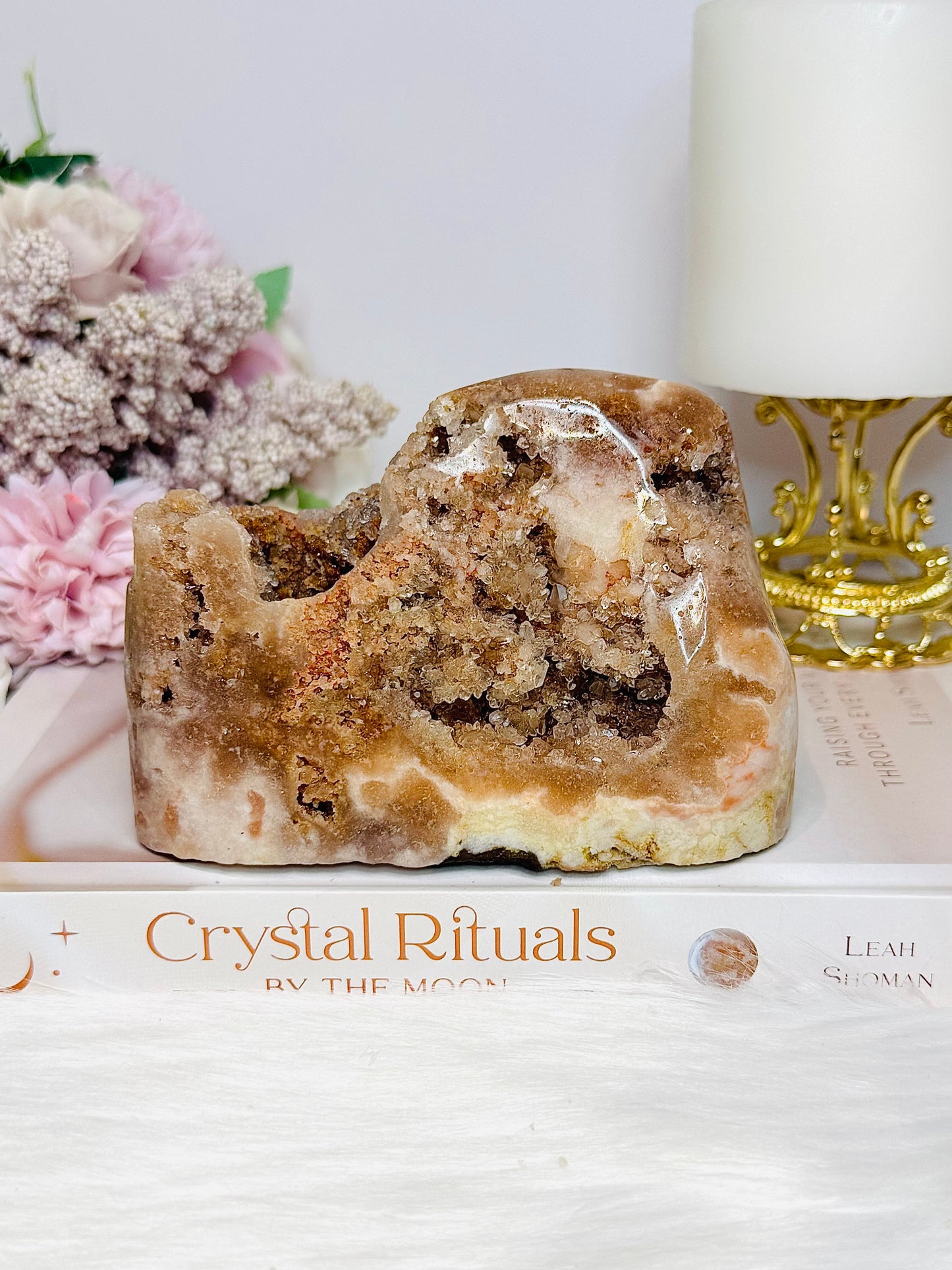 Natural Large Pink Amethyst Druzy Freeform 11cm 780g