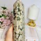 Large Ocean Jasper Druzy Tower 21.5cm 971g