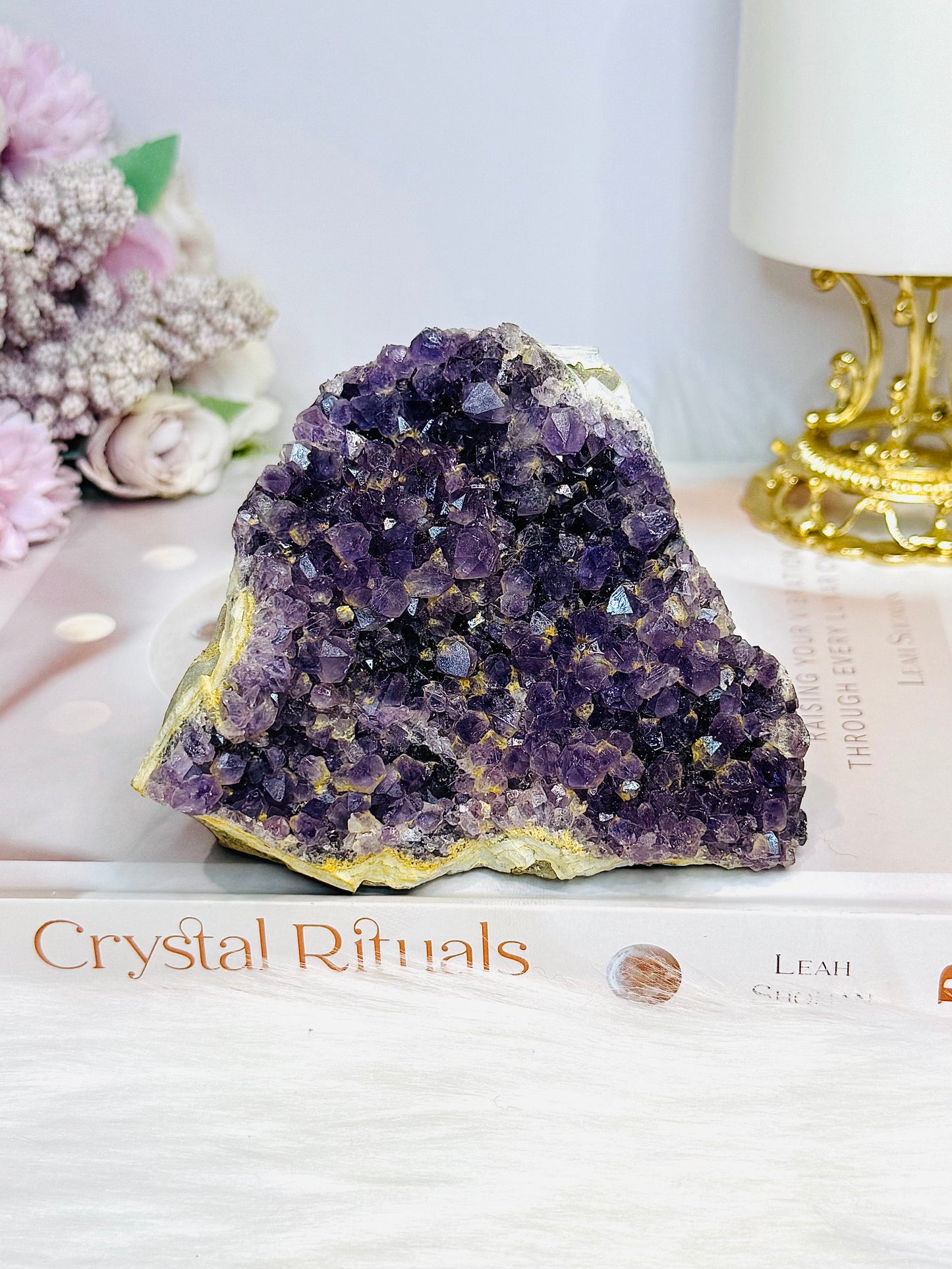 Natural Amethyst Base Cut Cluster 10cm 617g