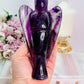 Classy & Fabulous Large 16cm Stunning Purple Fluorite Angel (Mined in San Luis Potosí Mexico)