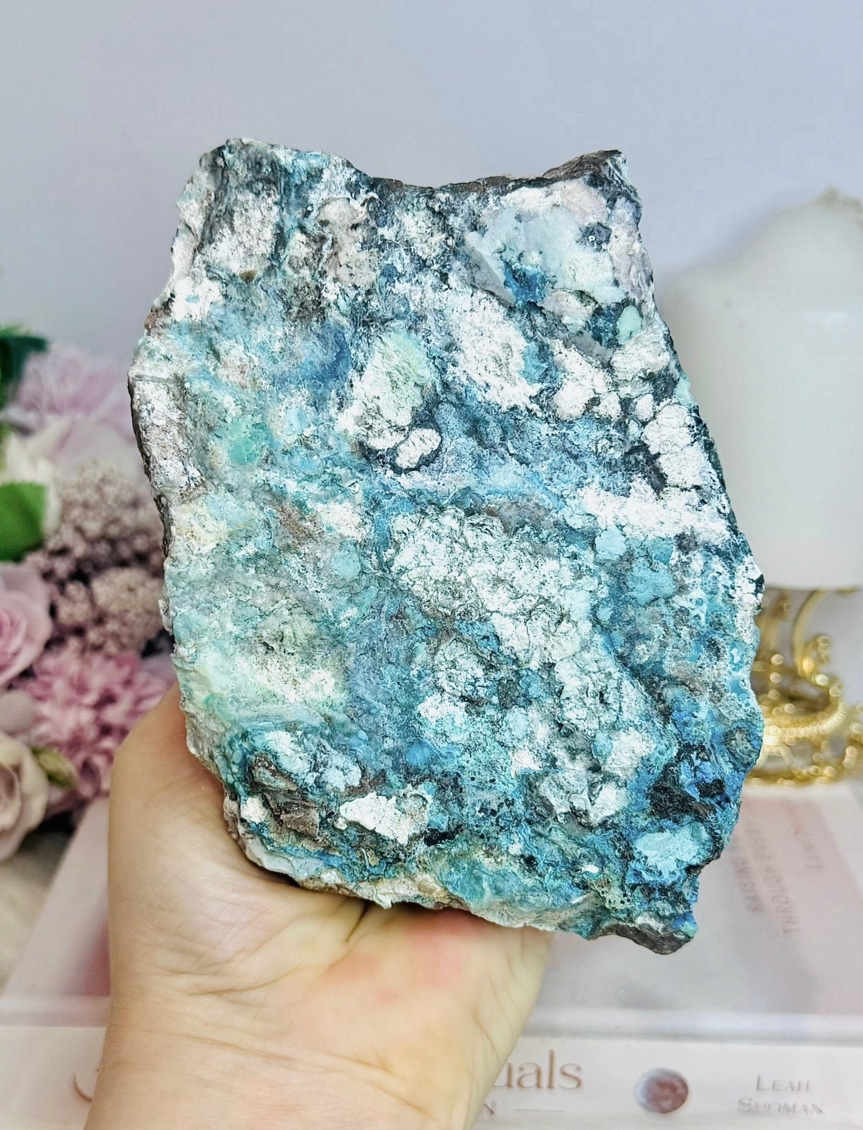 Large Natural Chrysocolla Specimen 820g 15cm