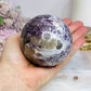 Large Pegmatite | Unicorn Stone (Lepidolite, Pink Tourmaline, Smoky Quartz & Cleavelandite) Sphere on Stand 600g