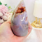 Incredible Large 10.5cm 450gram Druzy Agate Freeform | Flame