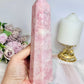 Pink Opal Large Tower 19cm