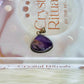 Beautiful Ametrine Pendant with Rainbows in Gift Bag