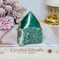 Natural Green Aventurine Polished Point 8.5cm