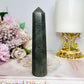 Grey Cloud Quartz Tower 11.5cm