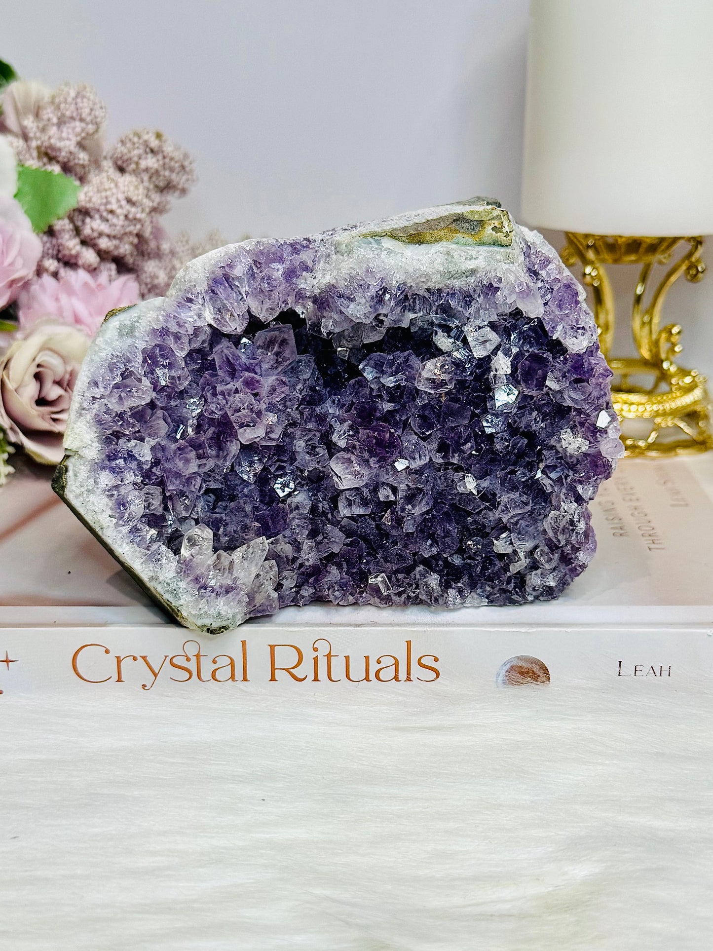 Large Amethyst Cut Base Cluster 11cm 800g