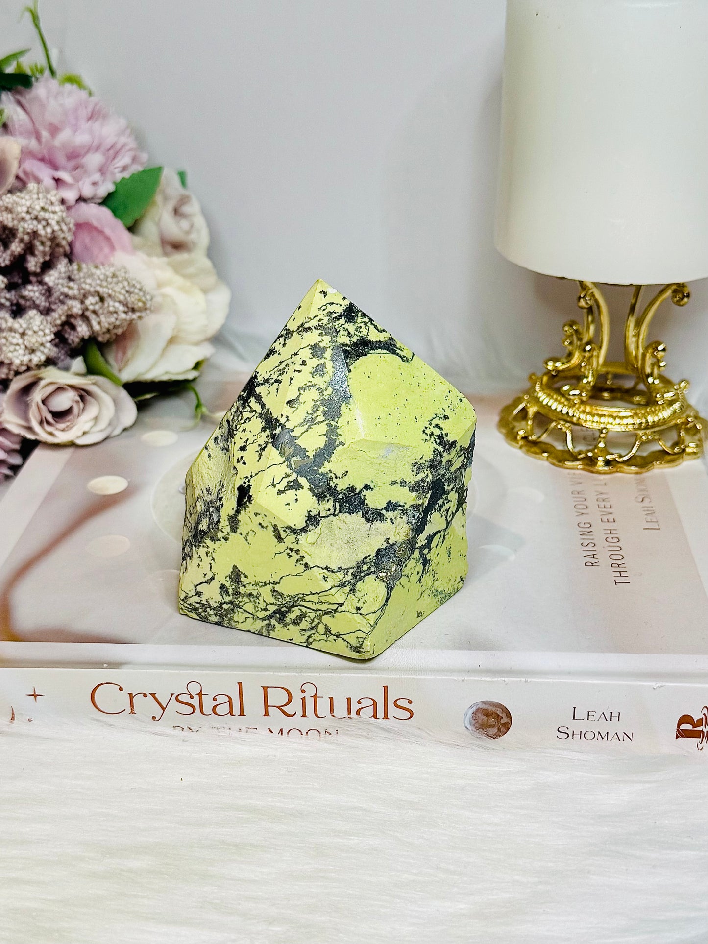 Large Serpentine Polished Point Freeform 481g