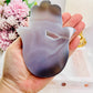 Large Chunky Druzy Agate Carved Hamsa Hand 12cm 276grams