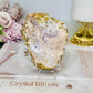Natural Pink Amethyst Slab on Stand 10cm 166g