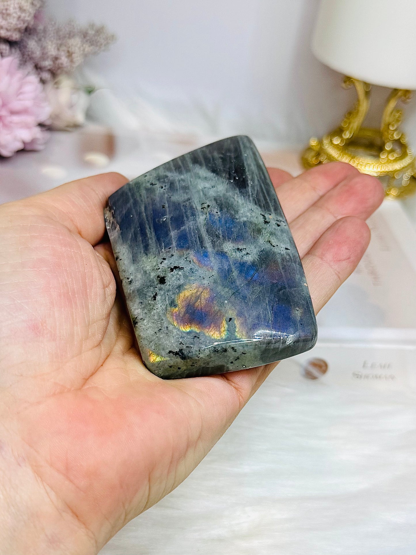 Labradorite Freeform 9cm (chip in side)