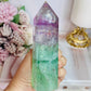 High Grade Rainbow Fluorite Tower Full of Rainbows 13.5cm