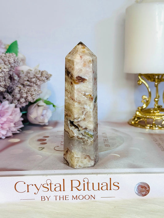 Jasper Druzy Tower 10cm