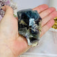 Natural Rainbow Cubed Fluorite Specimen 220g