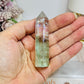 High Grade Watermelon Fluorite Tower Full of Rainbows 7.5cm