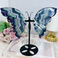 Rainbow Fluorite Butterfly Wings 18.5cm
