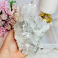 Wow!! Stunning Natural Clear Quartz Cluster Specimen From Brazil 15cm