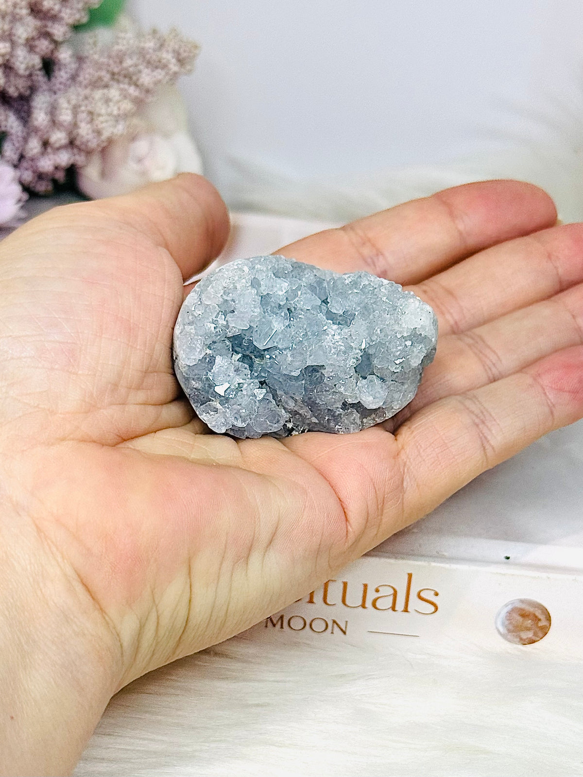 Blue Celestite Cluster 5cm