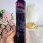 Wow!! High Grade Fabulous Large Chunky 21.5cm Fluorite Tower | Generator