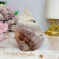 Natural Large Crazy Lace Amethyst Polished Freeform 11.5cm 480g