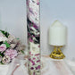 Large Pink Tourmaline Tower 25cm