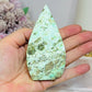 Variscite Carved Flame 10.5cm