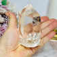 High Grade Clear Quartz Chunky Tower with Rainbows 10cm 324g