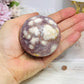 High Grade Pink Amethyst Druzy Sphere on Stand 288g