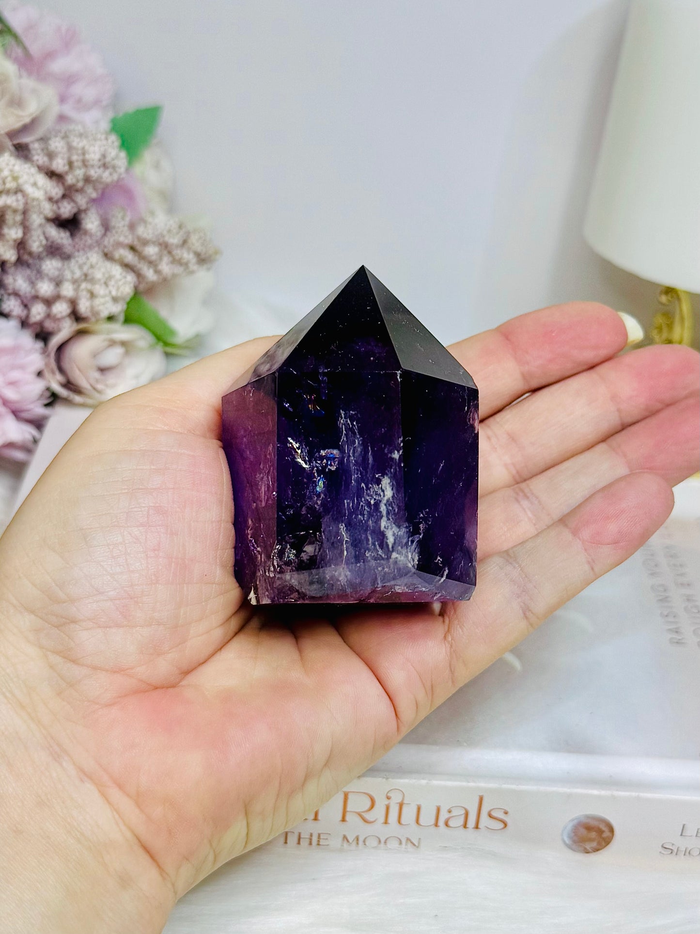 High Grade Amethyst Chunky Tower 7cm